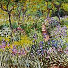 The Iris Garden at Giverny by Claude Monet